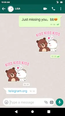 HD Stickers packs for WhatsApp android App screenshot 0